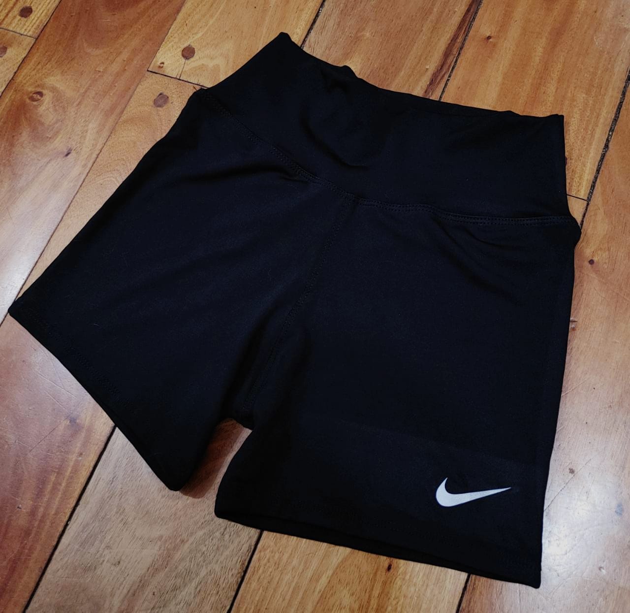 Short Nike Negro Gris Liso Fabrica Mayorista