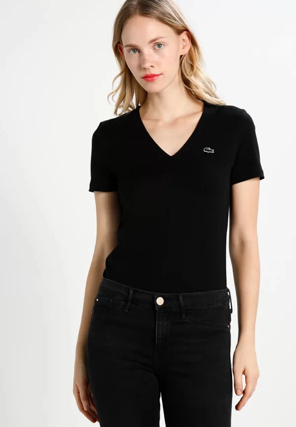 Remera Lisas Mujer Cuello V - Image 3