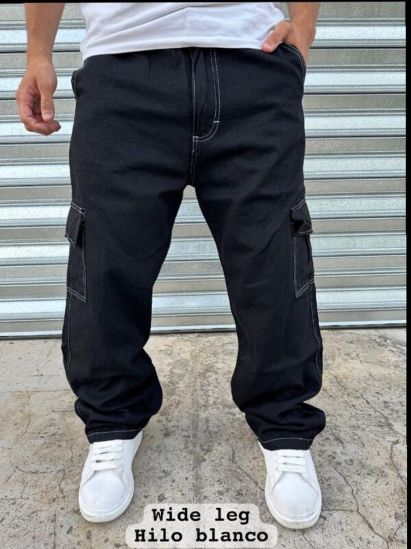 Pantalon cargo Baggy Wid led - Image 4