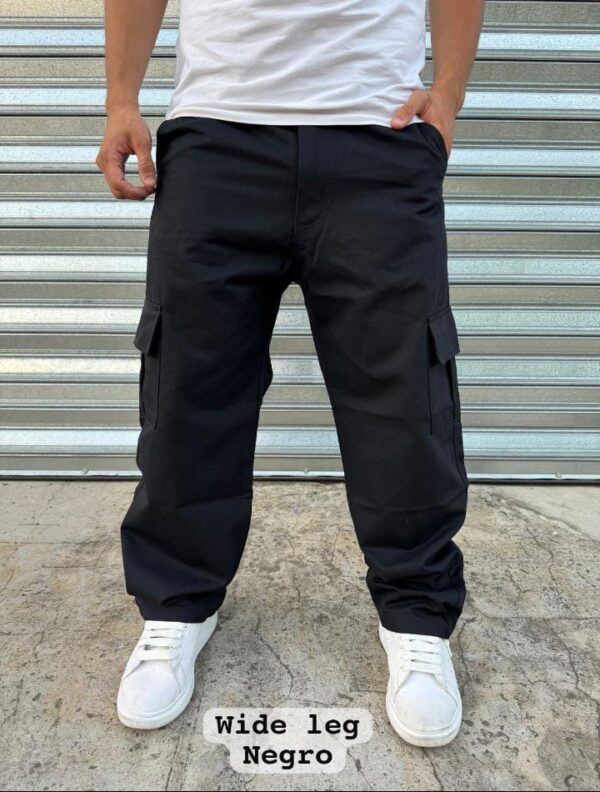 Pantalon cargo Baggy Wid led
