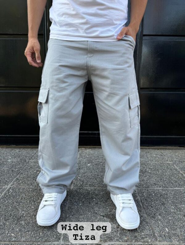 Pantalon cargo Baggy Wid led - Image 2